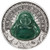 LAUGHING BUDDHA with Jade insert 1 oz Silver Coin Tuvalu 2019