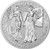 COLUMBIA & GERMANIA 2019 – The Allegories  5 Mark 1 OZ Pure Silver COLUMBIA & GERMANIA 2019 – The Allegories  5 Mark 1 OZ Pure Silver