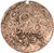 BLOOD MOON  Copper Coin with  a necklace BLOOD MOON  Copper Coin with  a necklace
