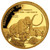 WOOLY MAMMOTH Prehistoric Life 0.5g Gold Coin 100 Francs 2021 Congo