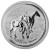 Lunar Year of Horse 1 oz Proof silver Australia 2014