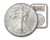 2014 $1 1-OZ SILVER EAGLE NGC MS69 REV STRUCK THRU