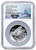 2015 1 oz Silver Coin - Australia Great White Shark High Relief - NGC PF70