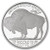 American Indian Buffalo Design 1 oz Proof Silver Round