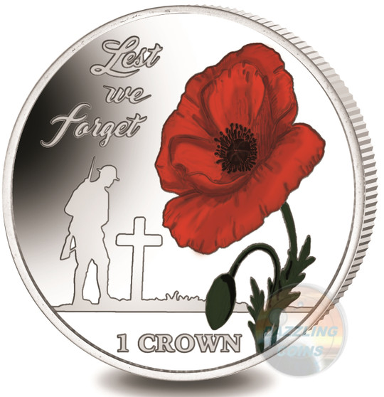 LEST WE FORGET  Coin  35th Ann. of the Falklands Liberation 2017