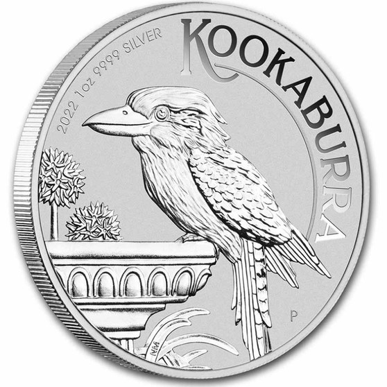 AUSTRALIAN KOOKABURRA 1 oz. Silver Coin $1 Australia 2022