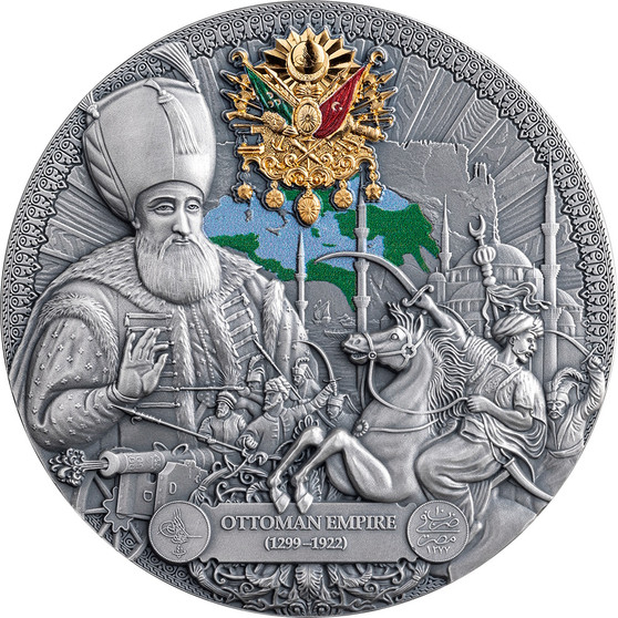 OTTOMAN EMPIRE  2 oz Silver Coin Cameroon 2024