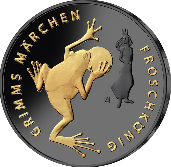 FROG KING Golden Enigma Silver Coin 20€ Euro Germany 2018