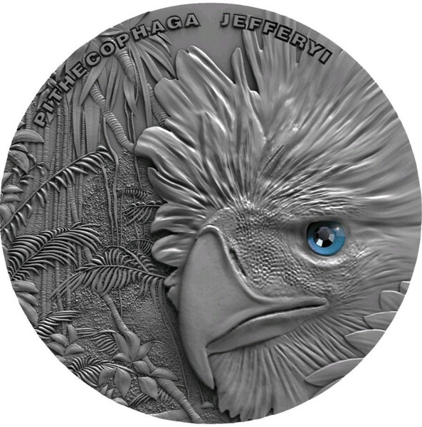 PHILIPPINE EAGLE Sky Hunters 1 Oz Silver Coin 2$ Niue 2018