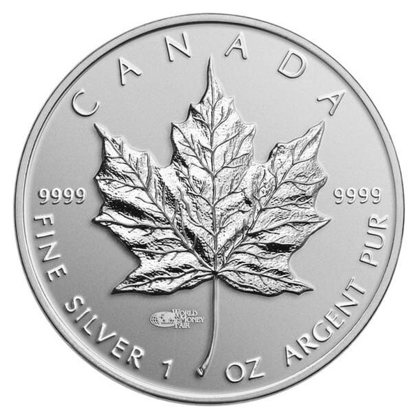 2014 $5 Fine Silver Coin — Bullion Replica with WMF Privy Mark