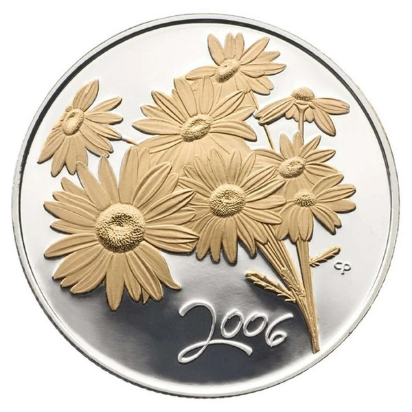 2006 Canadian 50‑Cent Golden Daisy Coin