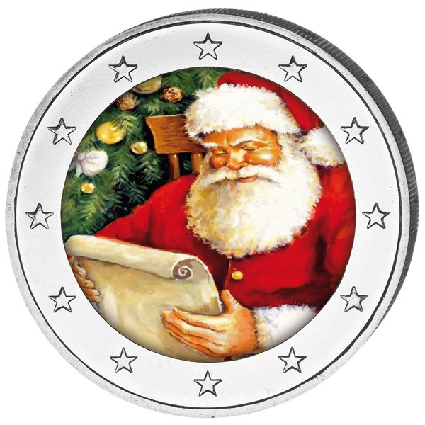 MARIA THERESA Colored Coin 2 EURO