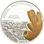 CORAL Aplysina Fistularis Tuvalu $1 2011 Silver Proof Coin