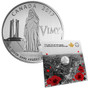 THE BATTLE OF VIMY RIDGE - 100TH ANNIVERSARY - 2017 $3 1/4 oz Fine Silver Coin