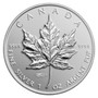 MAPLE Leaf bullion with WMF privy mark $5 Silver .9999 coin Canada 2014