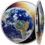Solar System - EARTH 1 oz Silver Proof Dome shaped Color Coin 2020 USA