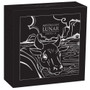 Year of the OX Lunar Series III 1 oz. Silver Proof Color Coin $5 Australia 2021