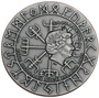 FREYDIS ERIKSDOTTIR – VIKINGS 2 oz Antique Finish Silver Coin Niue 2021