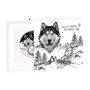 HUSKY 1000 CFA Francs Silver Proof Coin Cameroon 2021