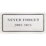 WORLD TRADE CENTER 20 Year Memorial 1 oz Silver Bar USA 2021