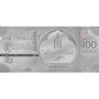 YEAR of RABBIT Lunar Year Silver Foil Note 100 Togrog Mongolia 2023
