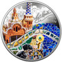 COLORFUL WORLD OF GAUDI 1 oz. Silver Coin Cameroon 2022