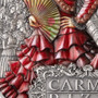 CARMEN Titans of the Music 2 oz Antique finish Silver Coin $5 Niue 2022