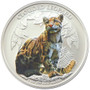 CLOUDED LEOPARD Colorized 1 oz Silver Coin Cambodia 2023