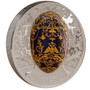 TSAREVICH EGG - Peter Carl Fabergé 2 oz. Silver Proof Coin Mongolia 2023
