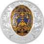 TSAREVICH EGG - Peter Carl Fabergé 2 oz. Silver Proof Coin Mongolia 2023