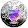 LIBERTY EAGLE Crypto States 1 oz. Proof Silver Coin 1000 Satoshi 2023