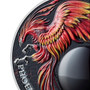 PHOENIX Chronicles of Fire 2 Oz Silver Coin 10 Cedis Ghana 2023