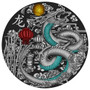 YEAR OF THE DRAGON Lucky Charm 3 oz Silver Coin Cameroon 2024