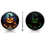 HALLOWEEN Glow in the Dark Silver Coin $1 Fiji 2022