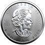 SMILING SKELETON Halloween Edition  Maple Leaf 1 oz Silver Coin Canada 2023