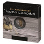 MOON LANDING Apollo 11 55th Ann. 1 oz Silver Coin 5$ Barbados 2024