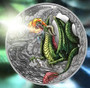 THE WAWEL DRAGON - Popular Legends 2 oz Black ruthenium Silver Coin  Niue 2024