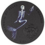 THE LAST MERMAID X-Rays 1 oz. Silver Coin $5 Cook Islands 2024