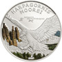 Eagle Harpagonis Moorei 1000 Fr Silver Coin Gabon 2013