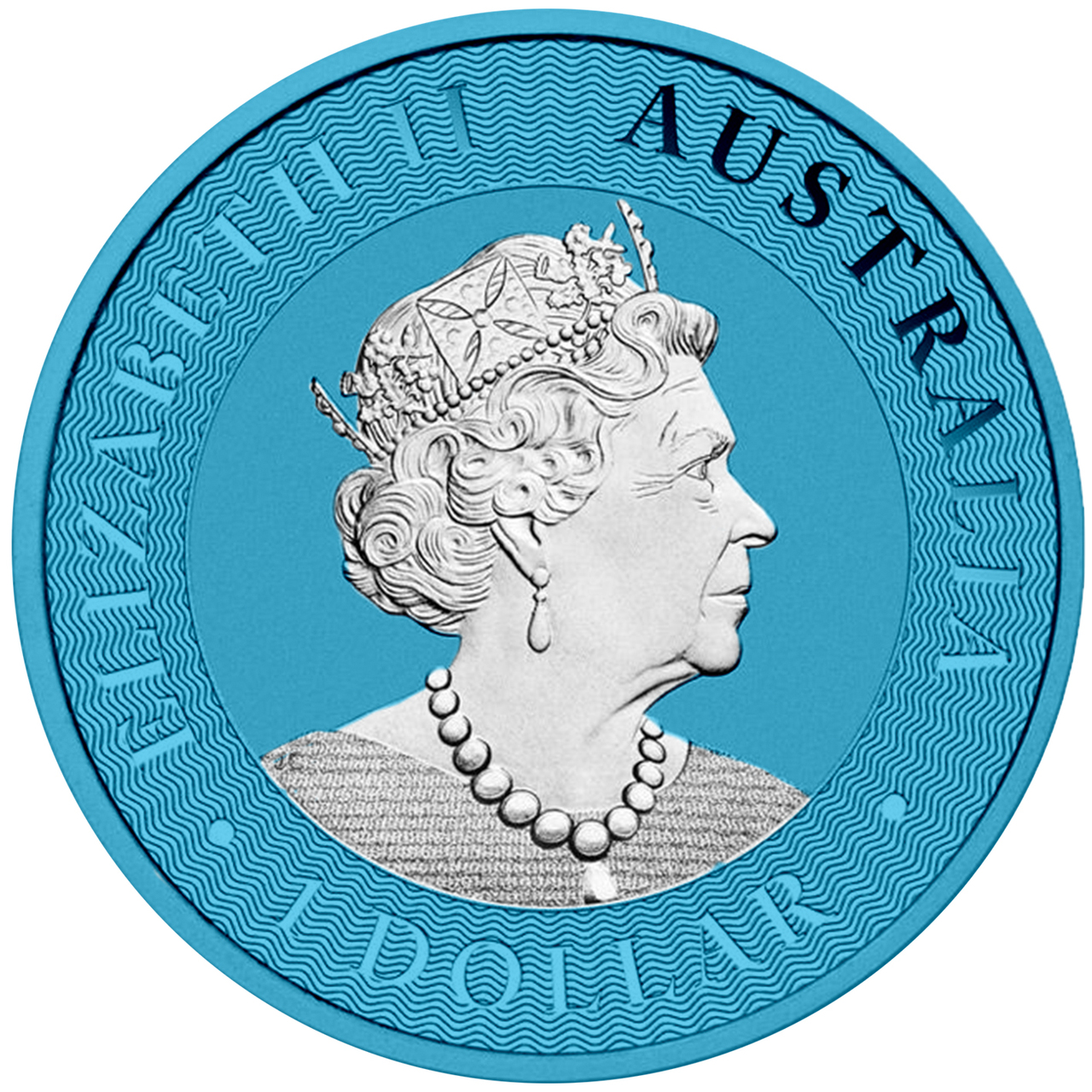 2019 2 P BRITANNIA 1 Oz SILVER SPACE BLUE MINTAGE 50 PCS WITH BOX /& COA
