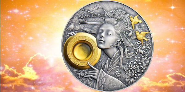 FORTUNA 2 oz Silver Antique Finish Coin Cameroon 2021