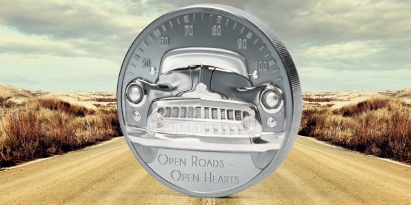 MOON RABBIT Jade insert Silver Coin $2 Niue 2021