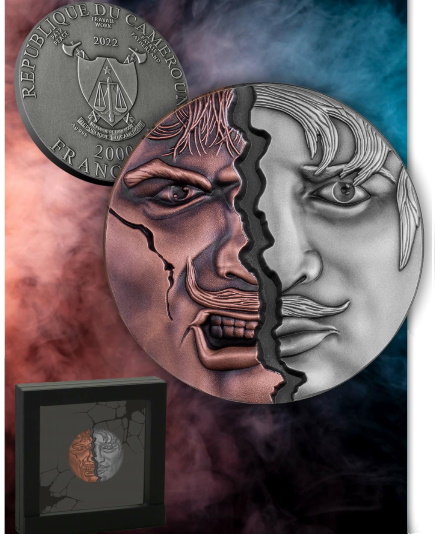 ALTER EGO 2 oz. Silver Proof Coin 2000 Francs CFA Cameroon 2022