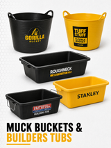 Muck Buckets & Builders Tubs