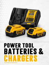 Power Tool Batteries & Chargers