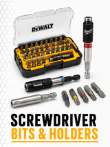 Screwdriver Bits & Holders