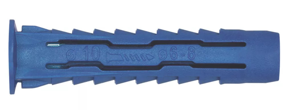 RAWLPLUG RAWL 4 ALL WALL PLUGS 8MM X 40MM 100 PACK