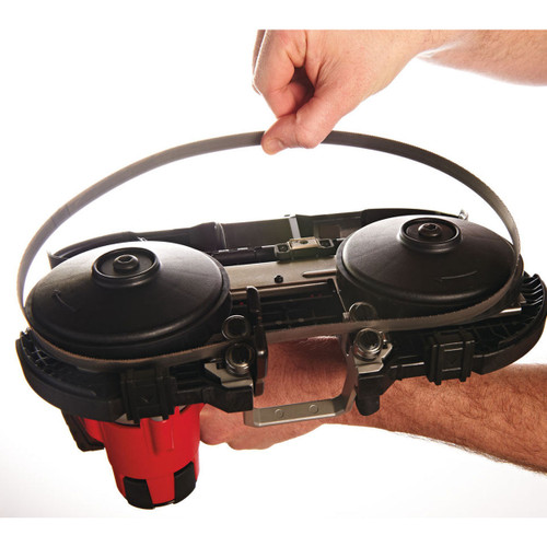 Milwaukee M12BS-0 12V Sub Compact Bandsaw with 1 x 4.0Ah Battery & Charger in Bag - MonkeyTools