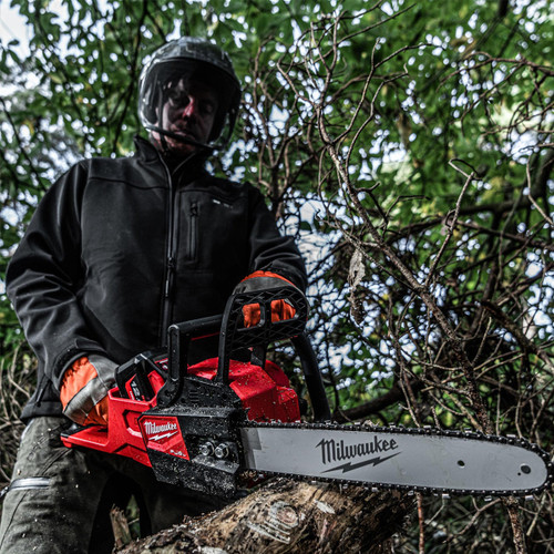 Milwaukee M18FCHS35-0 18V Fuel Brushless Chainsaw 35cm Bar with 2 x 5.0Ah Battery & Charger - MonkeyTools