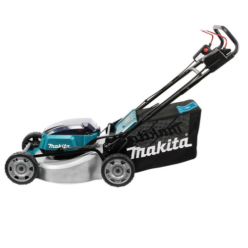 Makita DLM530Z 36V Brushless 530mm Lawn Mower with 2 x 5.0Ah Battery & Charger - MonkeyTools